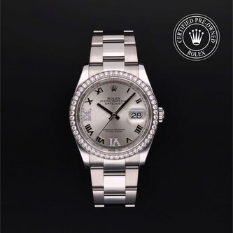 Rolex Certified Pre-Owned Datejust 36 Rolex Certified Pre-Owned Datejust 36
