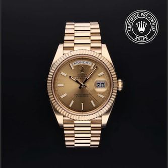 Rolex Certified Pre-Owned Day-Date 40