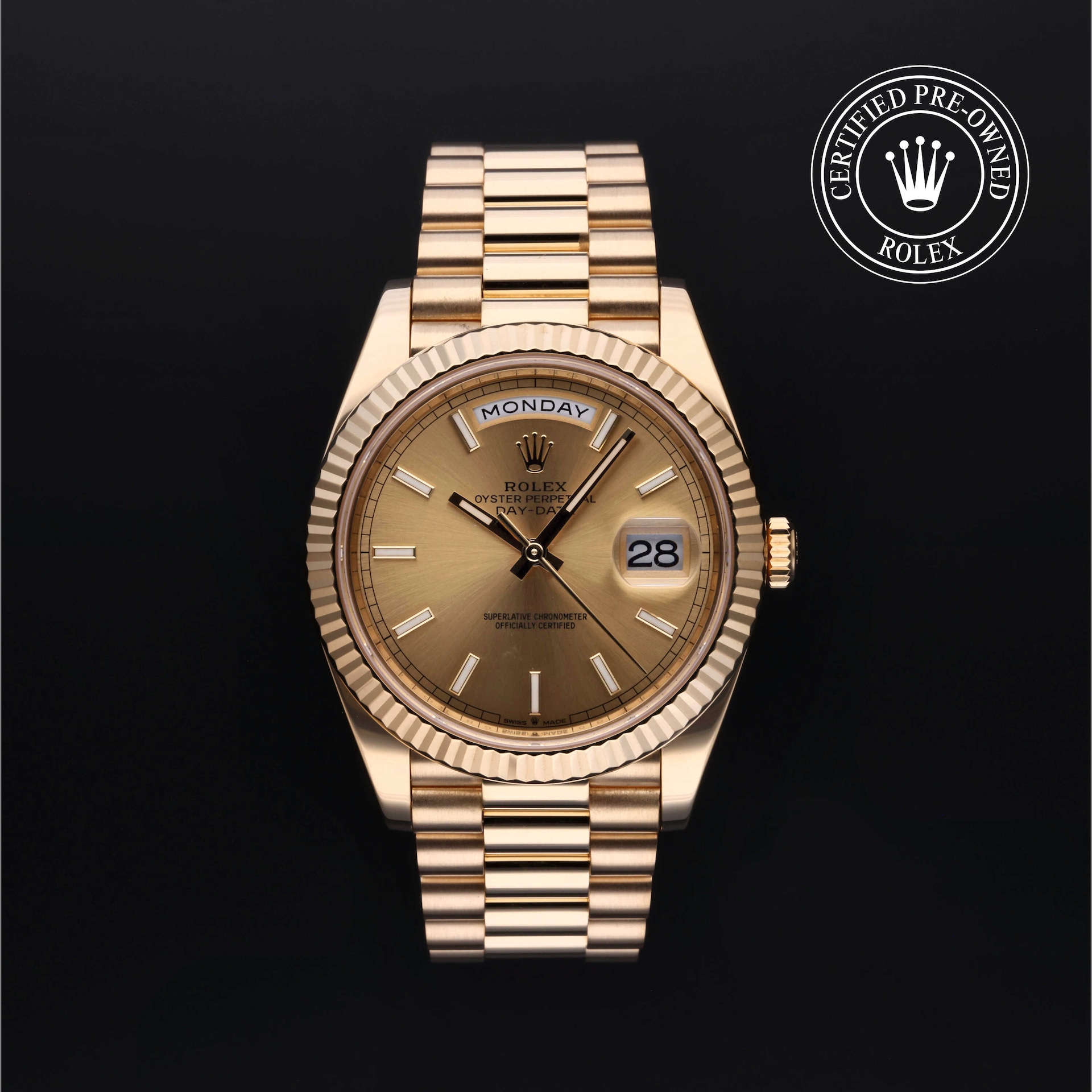 Rolex Certified Pre-Owned Day-Date 40
