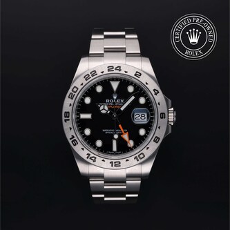 Rolex Certified Pre-Owned Explorer II