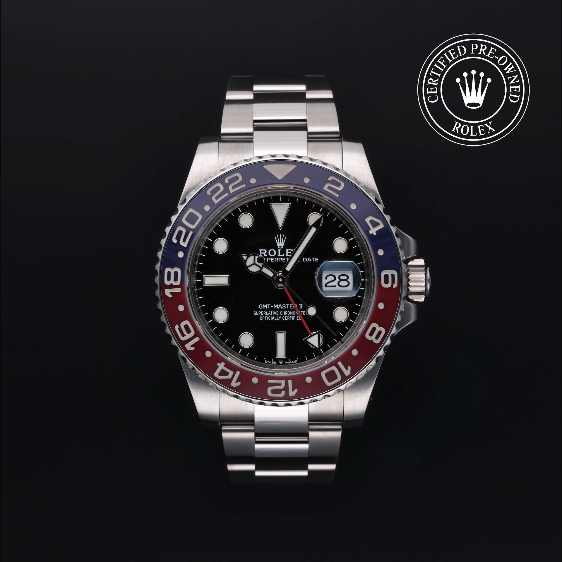 Rolex Certified Pre-Owned GMT-Master II Rolex Certified Pre-Owned GMT-Master II
