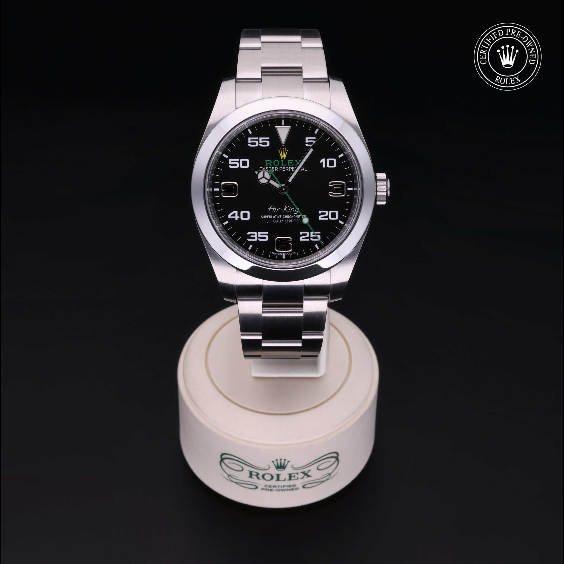 Rolex Certified Pre-Owned Air-King Rolex Certified Pre-Owned Air-King