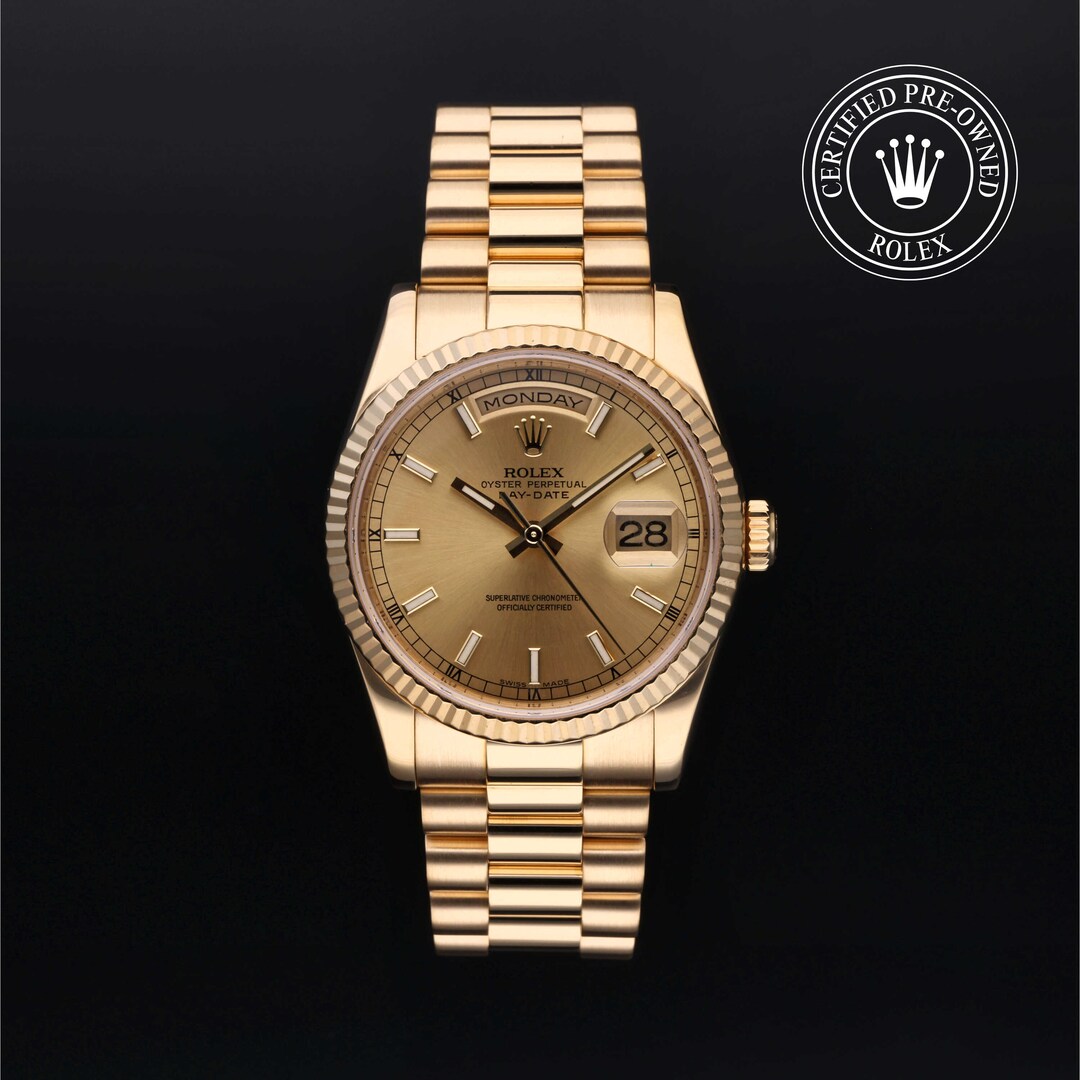 Rolex Rolex Certified Pre-Owned Day-Date 36 Rolex Rolex Certified Pre-Owned Day-Date 36