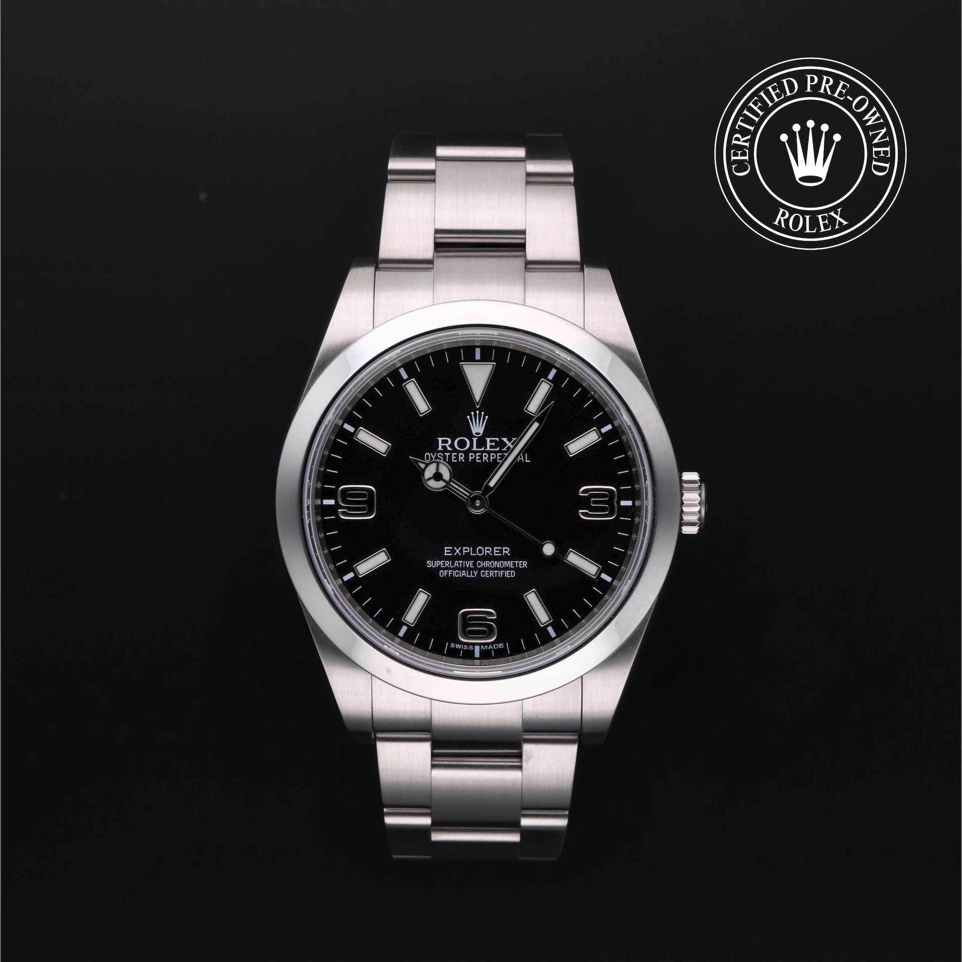 Rolex Certified Pre-Owned Explorer Rolex Certified Pre-Owned Explorer