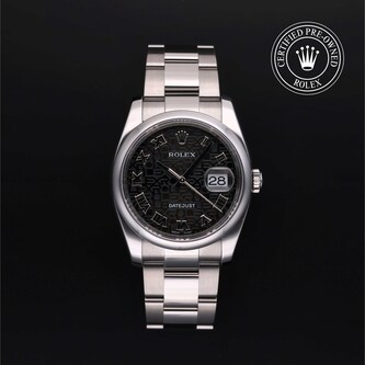 Rolex Certified Pre-Owned Datejust 36 Rolex Certified Pre-Owned Datejust 36