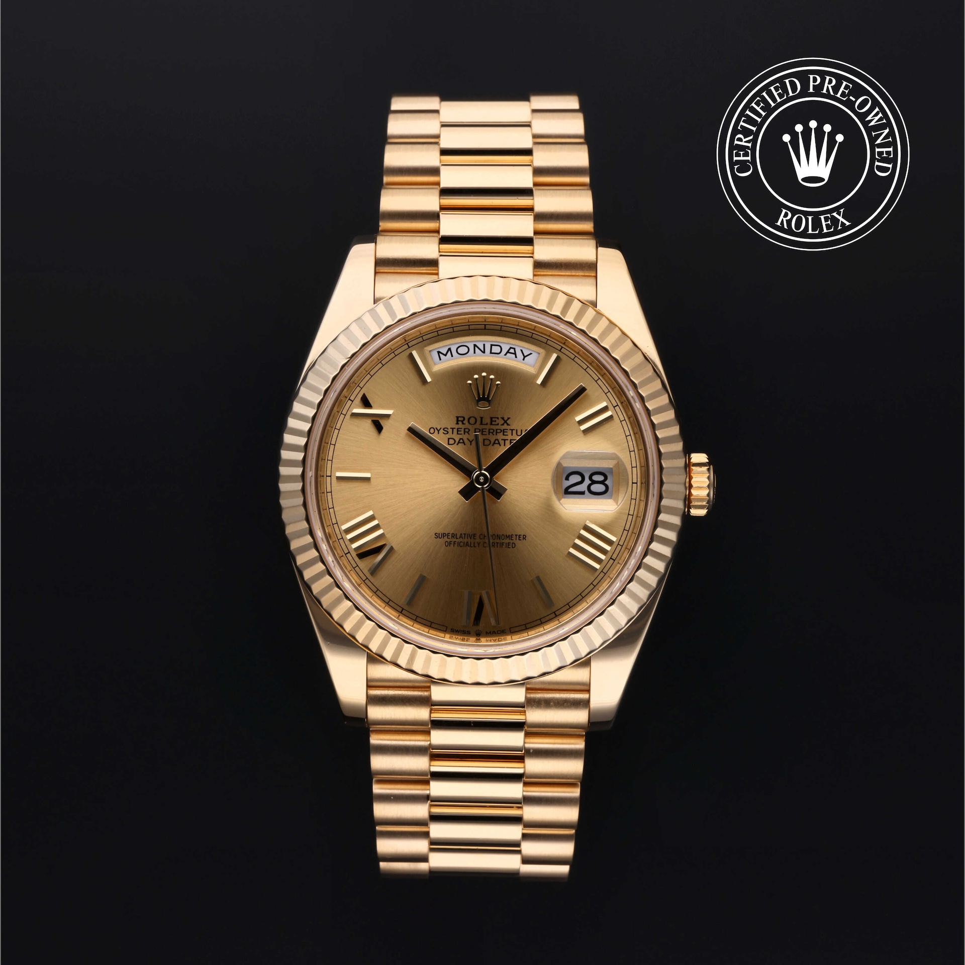 Rolex Certified Pre-Owned Day-Date 40 Rolex Certified Pre-Owned Day-Date 40