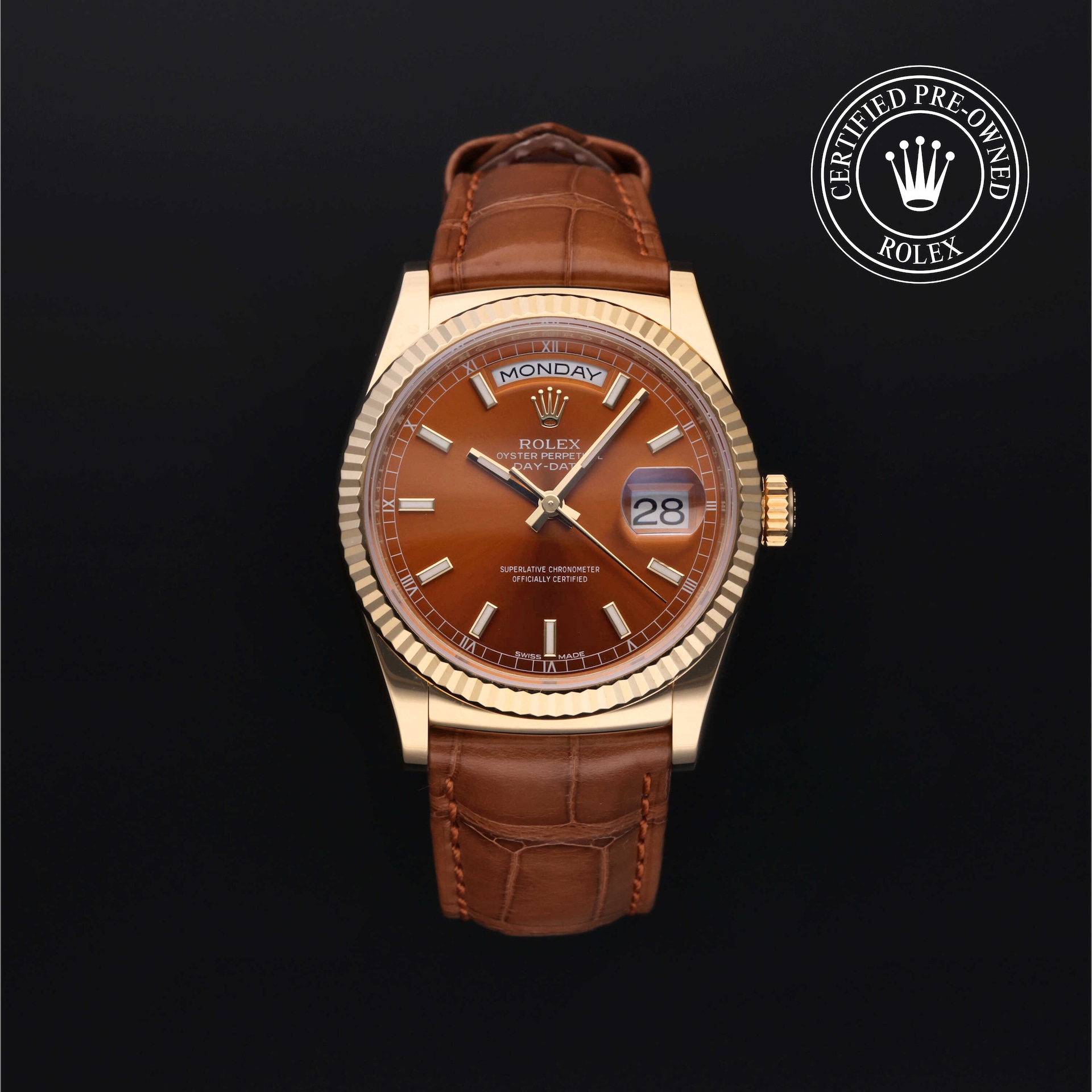 Rolex Certified Pre-Owned Day-Date 36 Rolex Certified Pre-Owned Day-Date 36