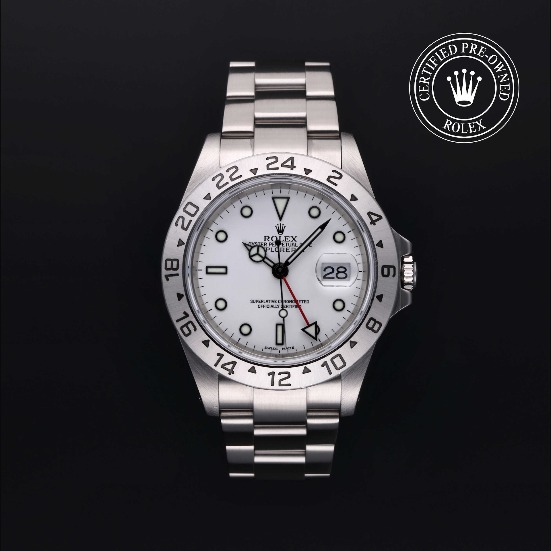 Rolex Certified Pre-Owned Explorer II Rolex Certified Pre-Owned Explorer II