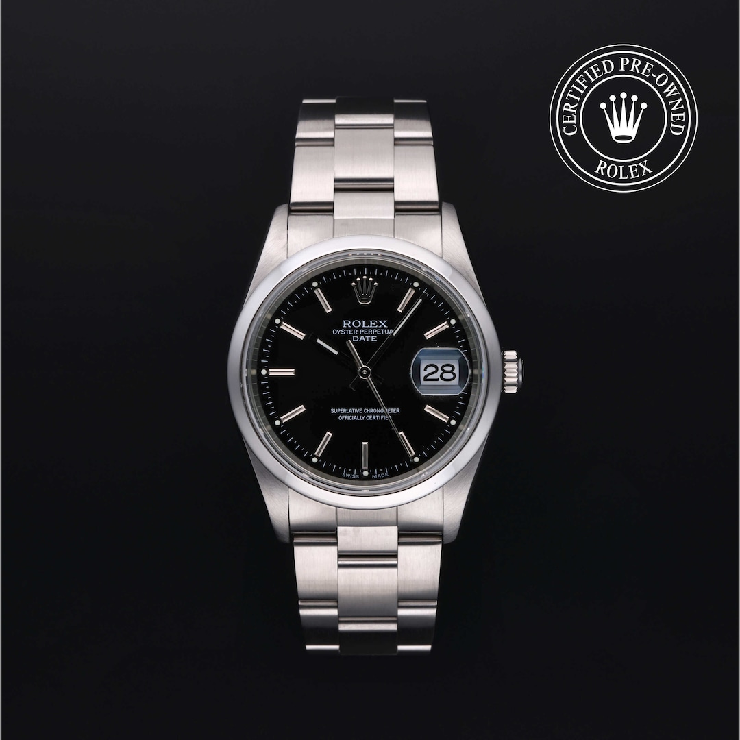 Rolex Rolex Certified Pre-Owned Oyster Perpetual Date 34