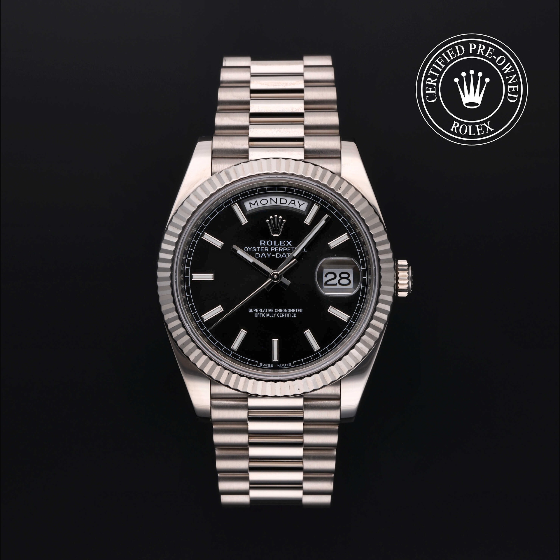 Rolex Certified Pre-Owned Day-Date 40 Rolex Certified Pre-Owned Day-Date 40