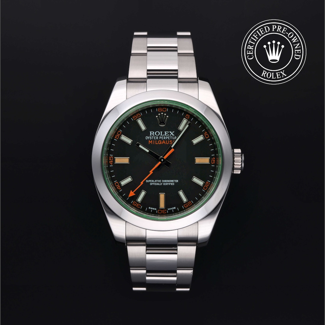 Rolex Rolex Certified Pre-Owned Milgauss Rolex Rolex Certified Pre-Owned Milgauss