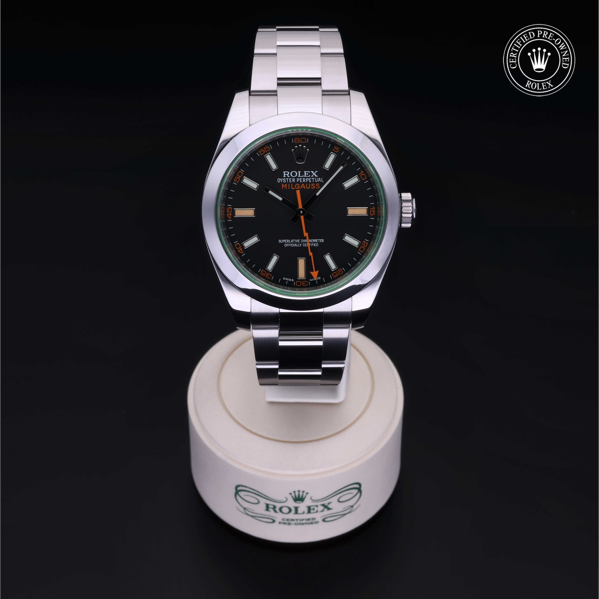 Rolex Rolex Certified Pre-Owned Milgauss Rolex Rolex Certified Pre-Owned Milgauss