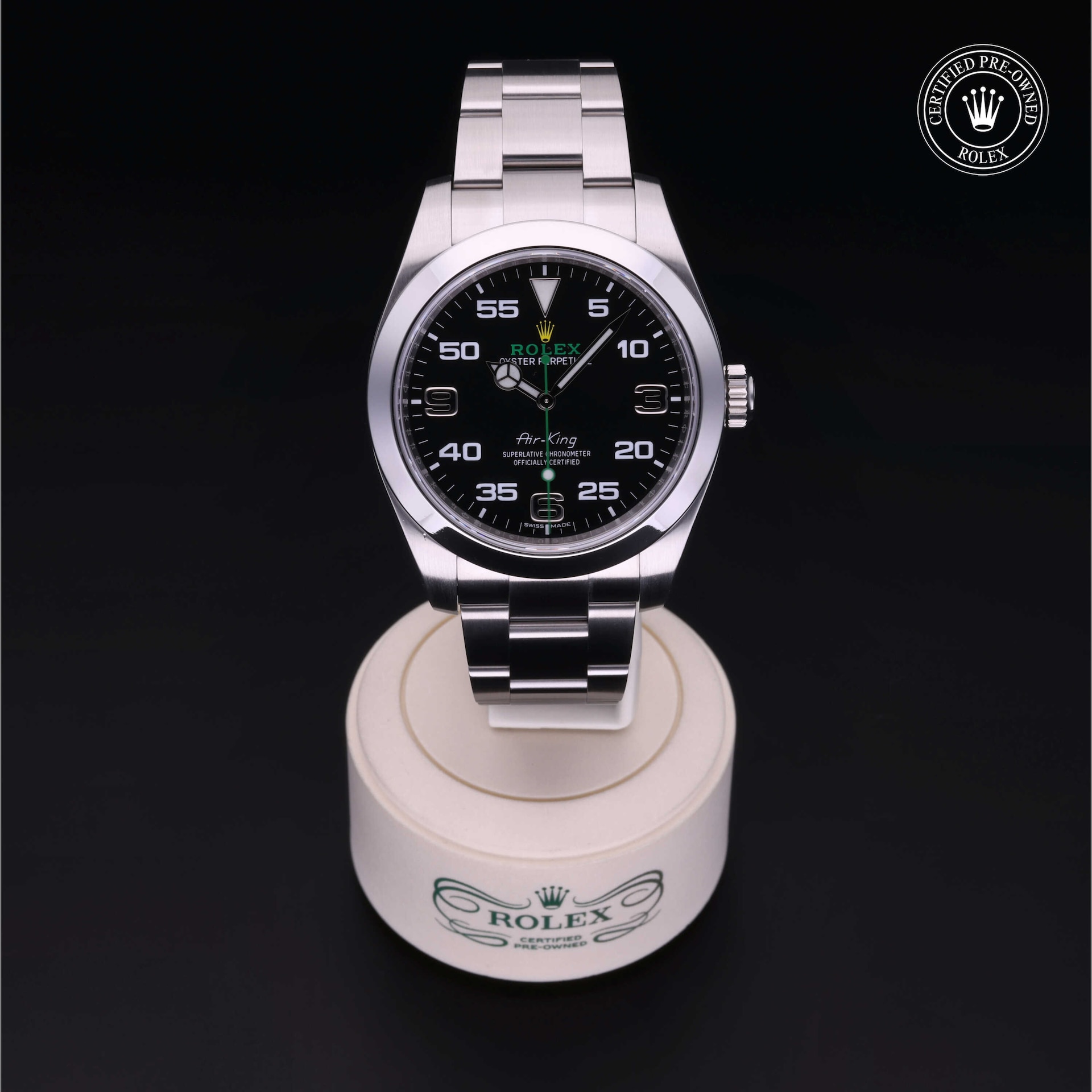 Rolex Rolex Certified Pre-Owned Air-King Rolex Rolex Certified Pre-Owned Air-King