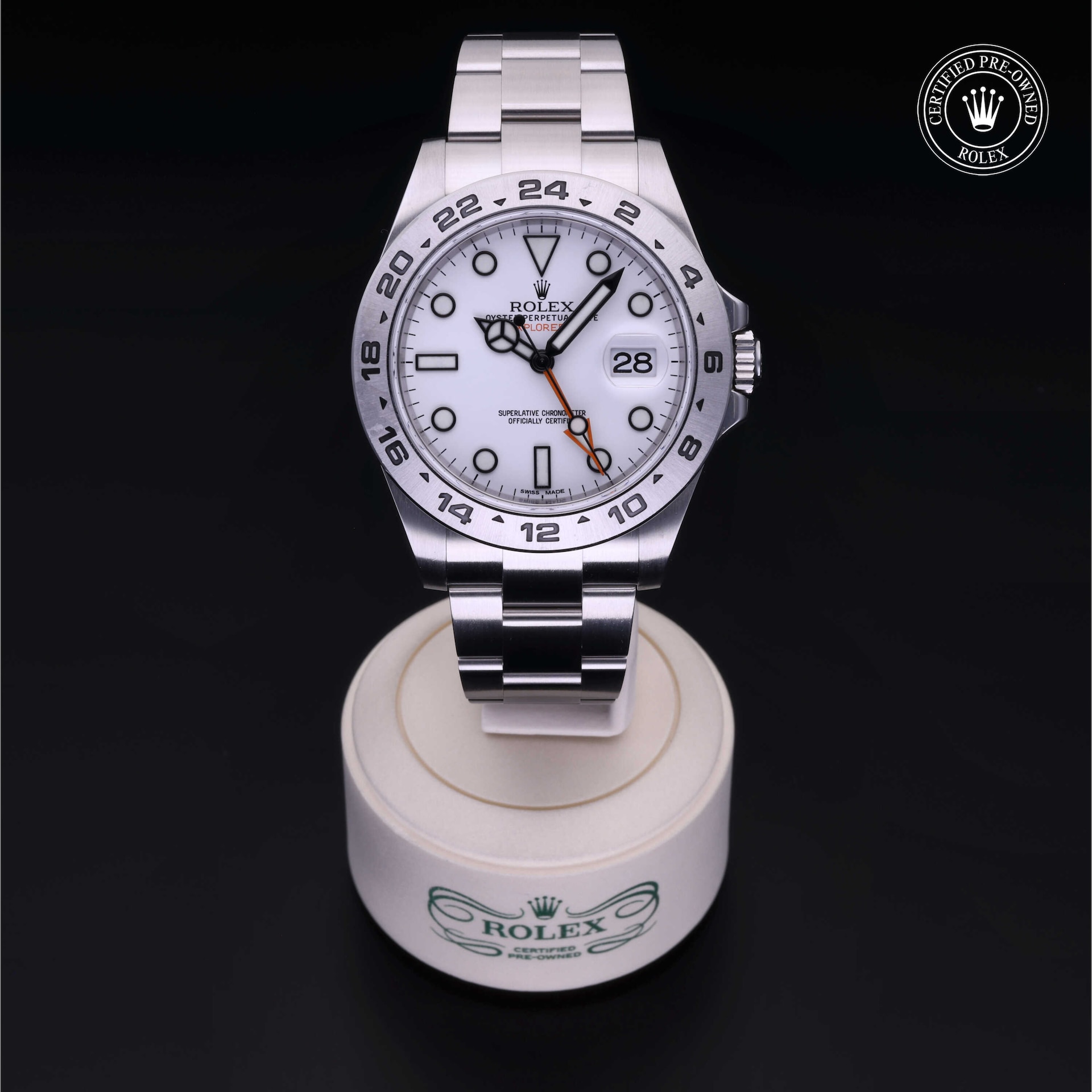 Rolex Rolex Certified Pre-Owned Explorer II Rolex Rolex Certified Pre-Owned Explorer II