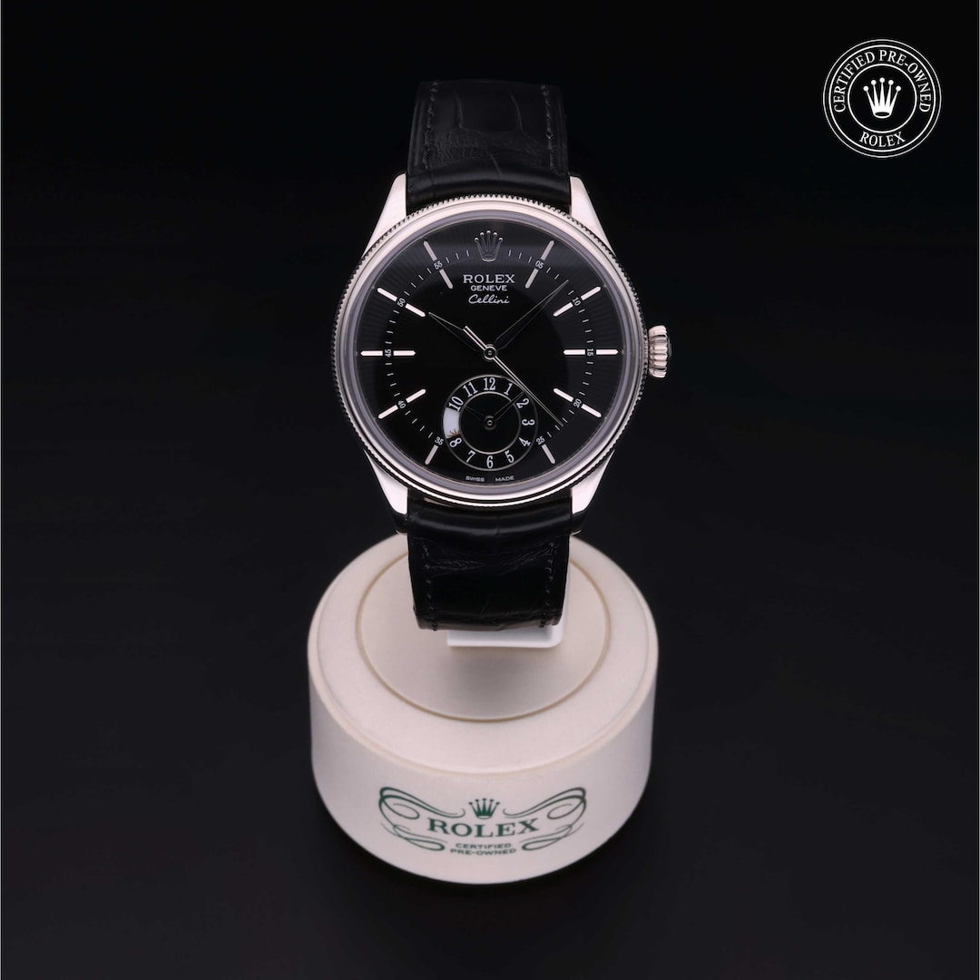 Rolex Rolex Certified Pre-Owned Cellini Dual Time Rolex Rolex Certified Pre-Owned Cellini Dual Time