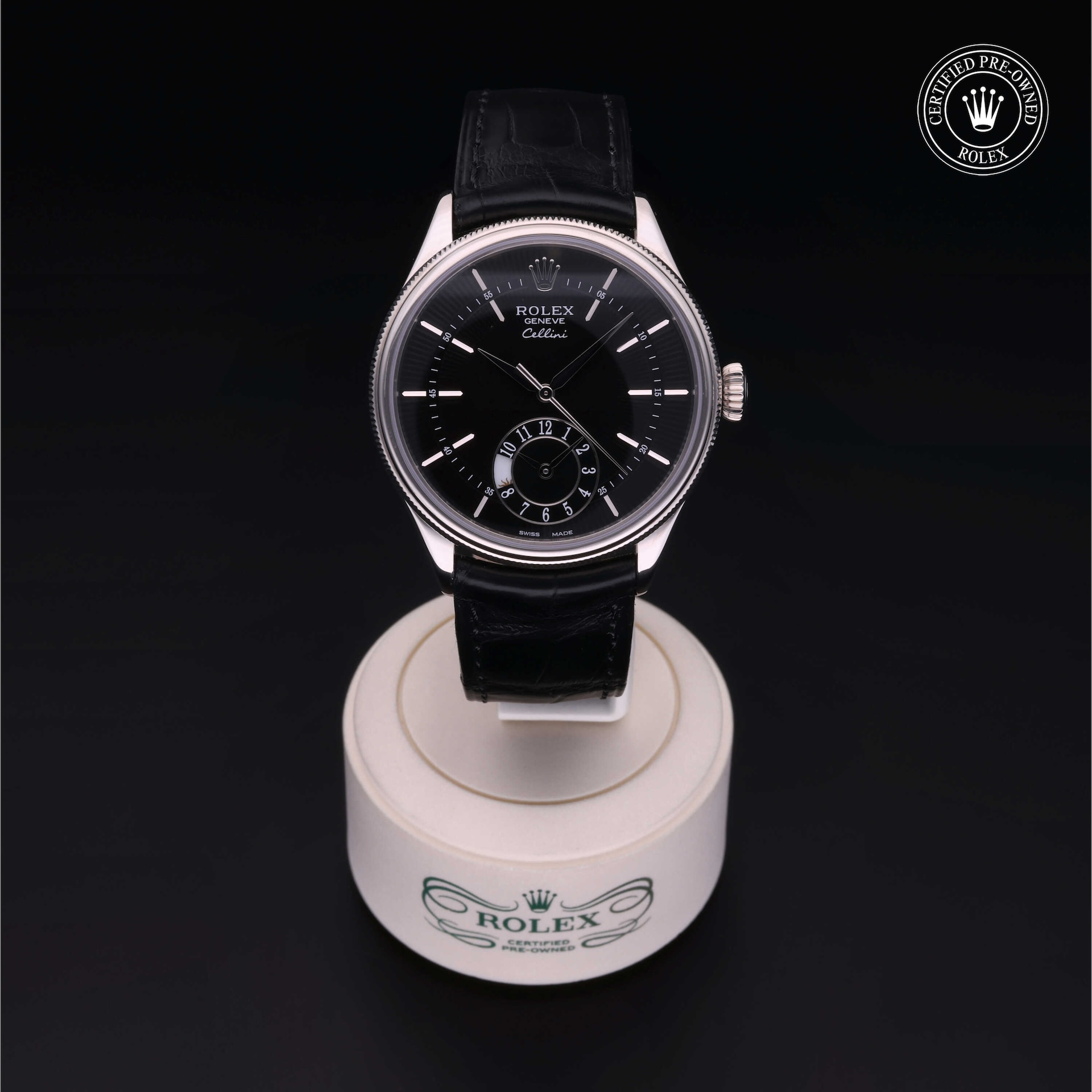 Rolex Rolex Certified Pre-Owned Cellini Dual Time Rolex Rolex Certified Pre-Owned Cellini Dual Time