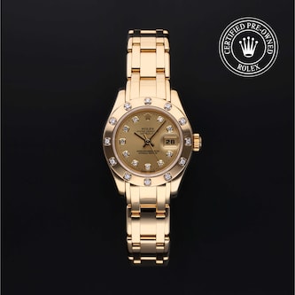 Rolex Certified Pre-Owned Pearlmaster 29 Rolex Certified Pre-Owned Pearlmaster 29