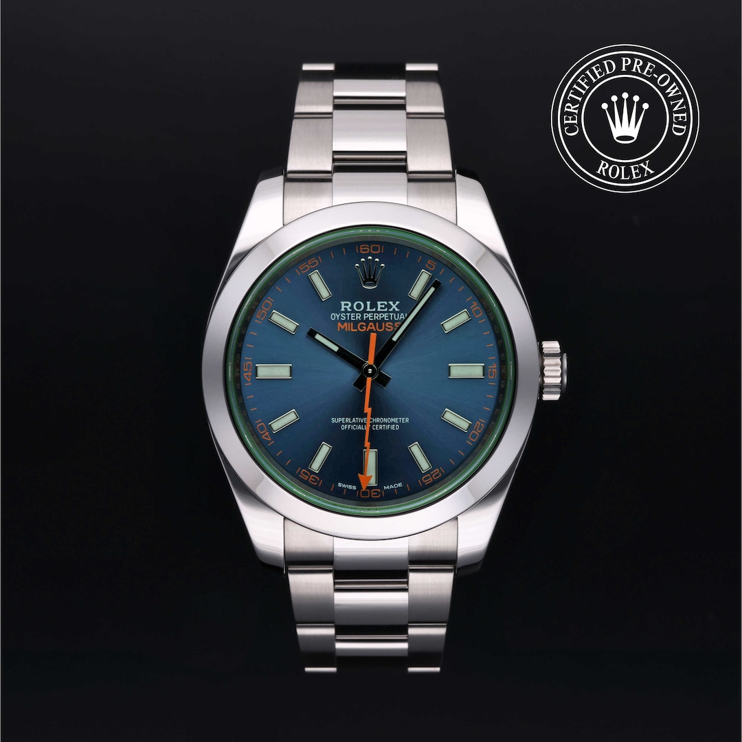 Rolex Certified Pre-Owned Milgauss Rolex Certified Pre-Owned Milgauss