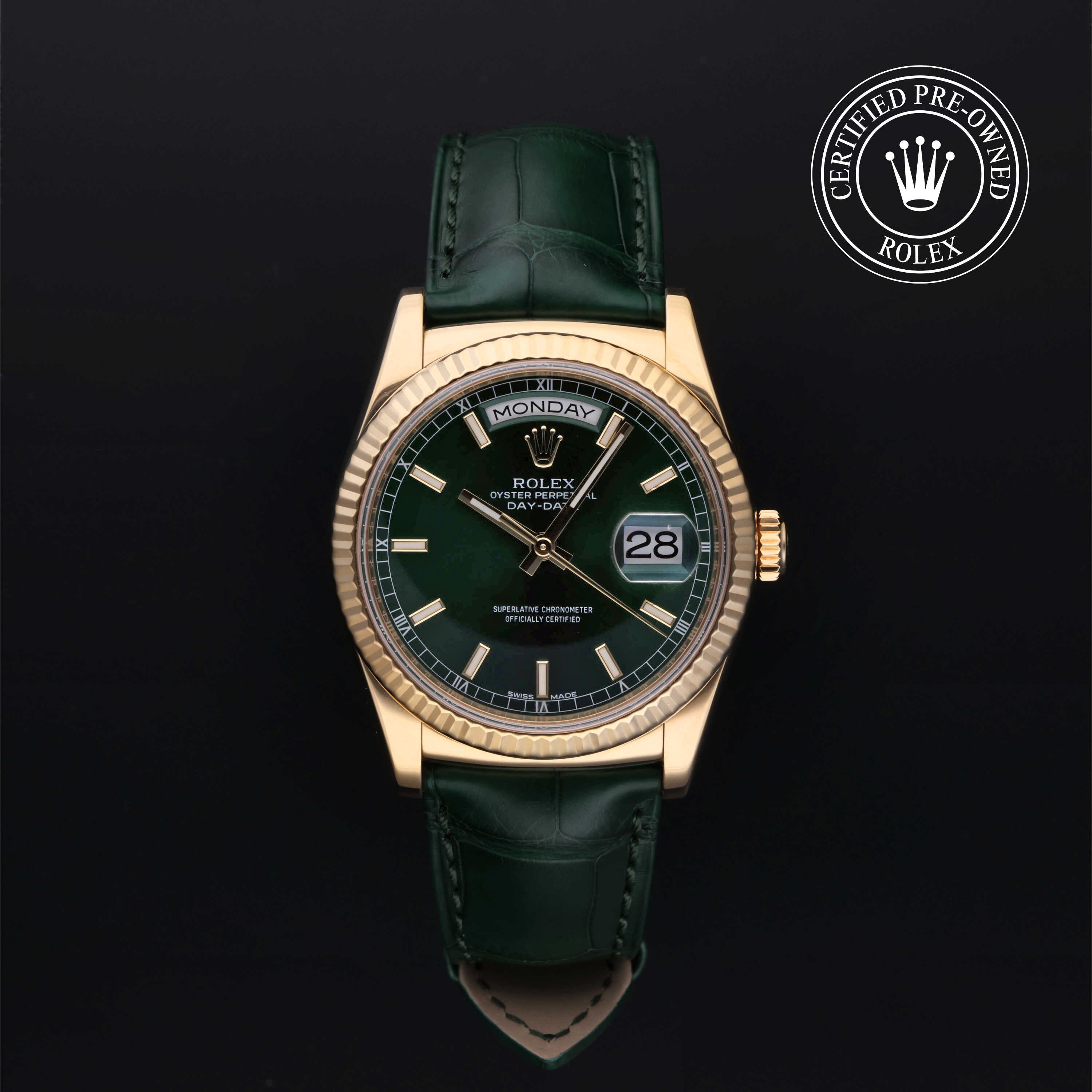 Rolex Certified Pre-Owned Day-Date 36 M118138 | Mayors