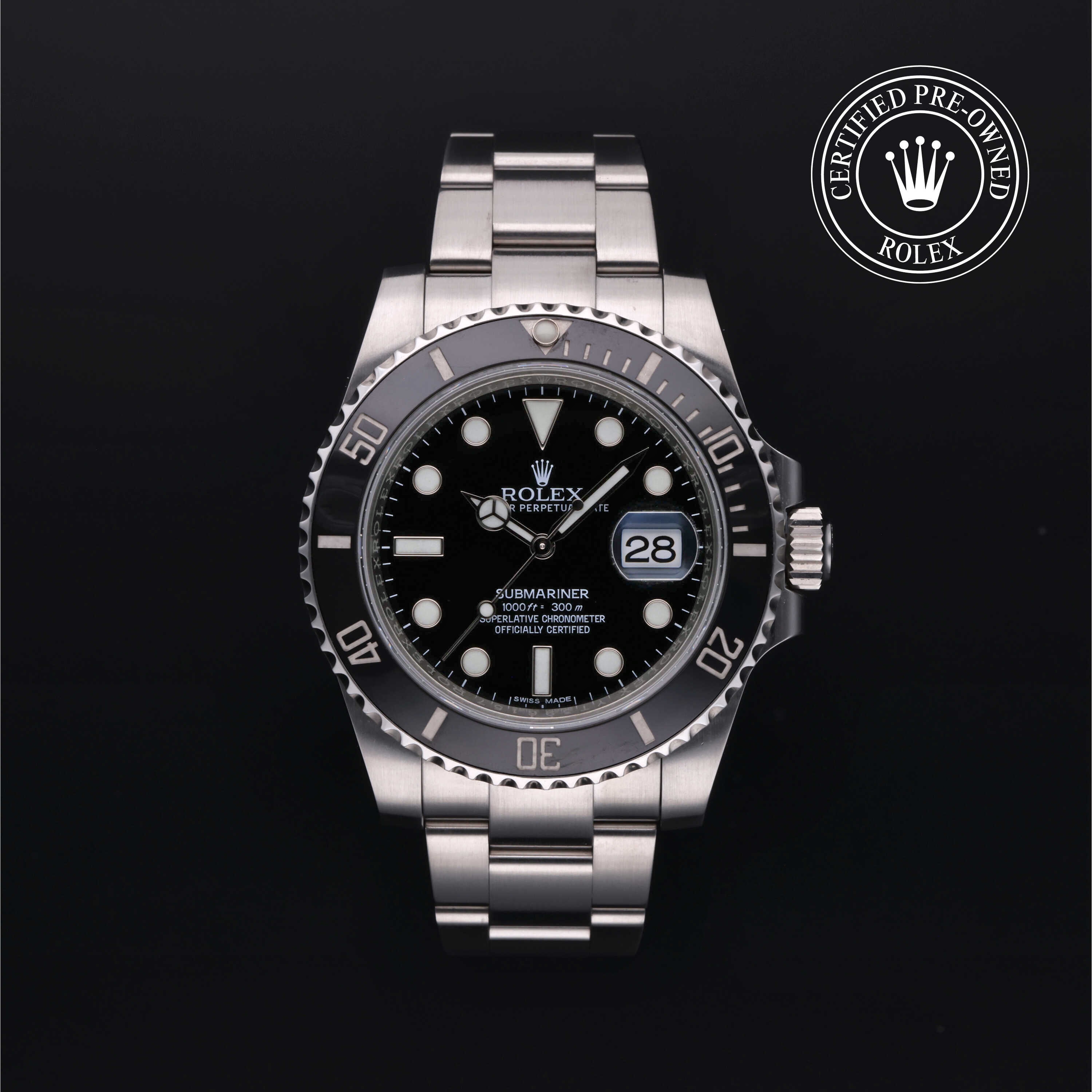 Rolex Certified Pre-Owned Submariner Date M116610LN | Mayors