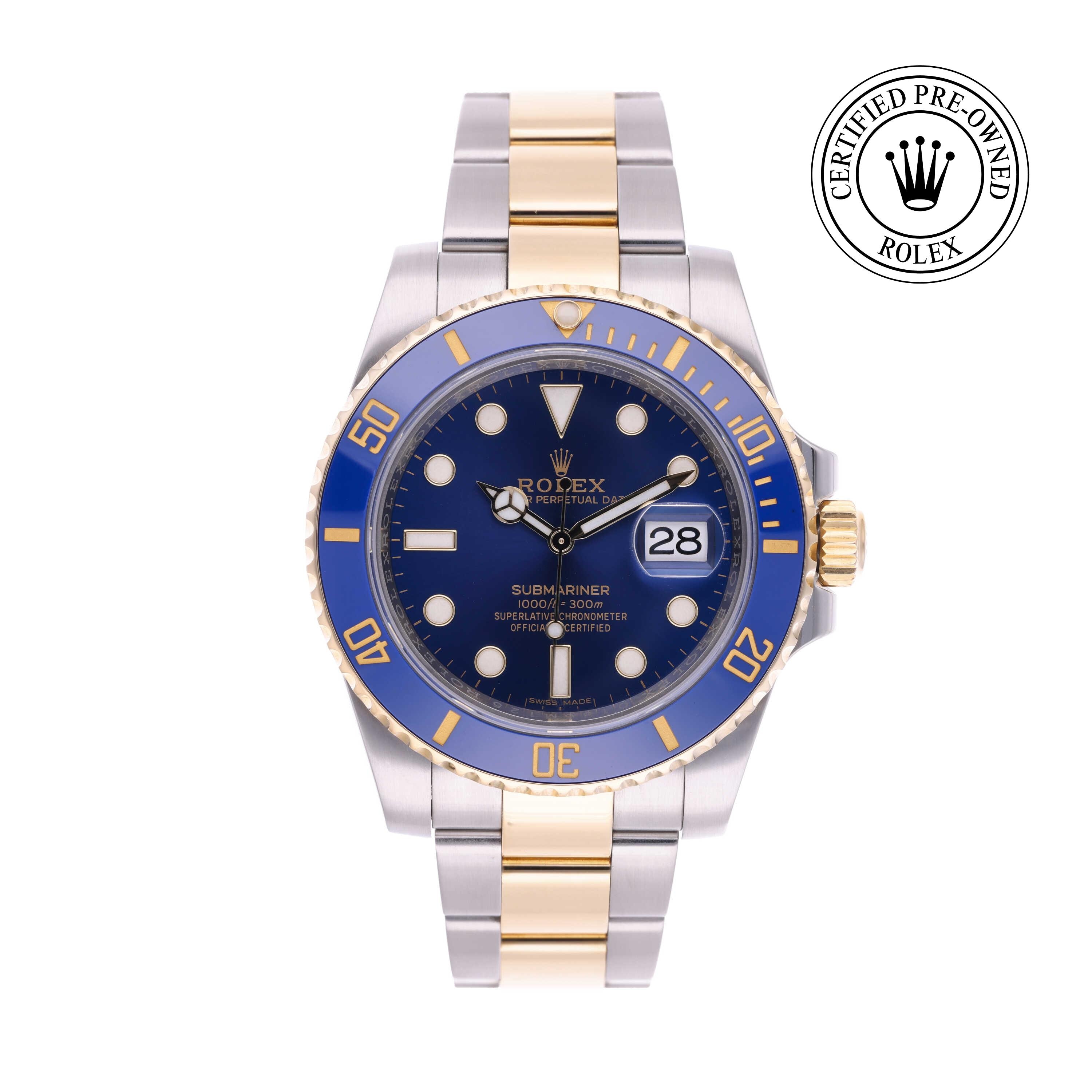 Rolex Submariner Date Official Certified Pre-Owned