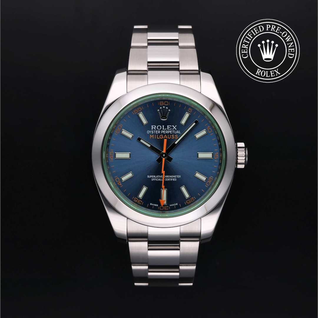 Rolex Certified Pre-Owned Milgauss Rolex Certified Pre-Owned Milgauss