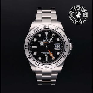 Rolex Certified Pre-Owned Explorer II Rolex Certified Pre-Owned Explorer II