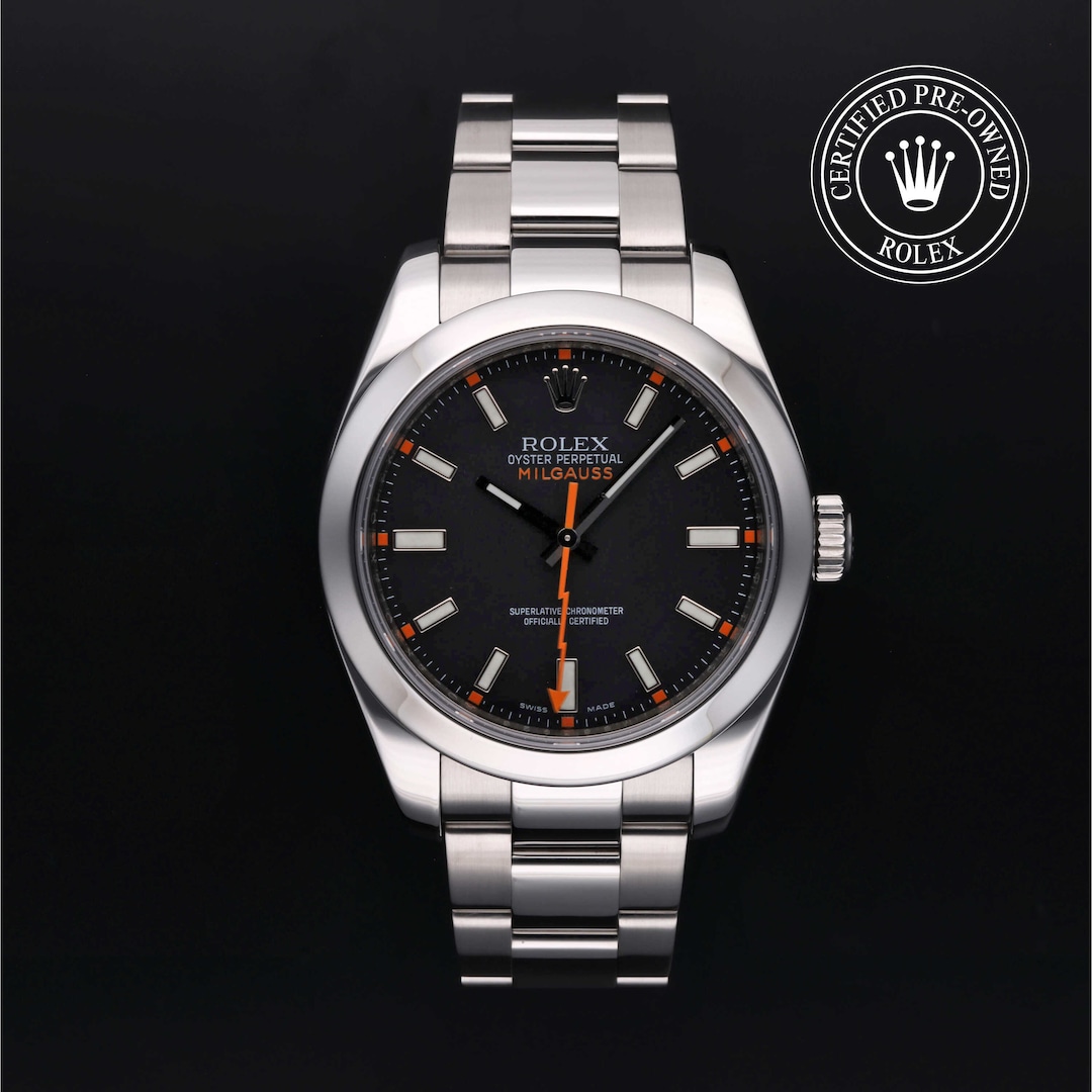Rolex Certified Pre-Owned Milgauss Rolex Certified Pre-Owned Milgauss