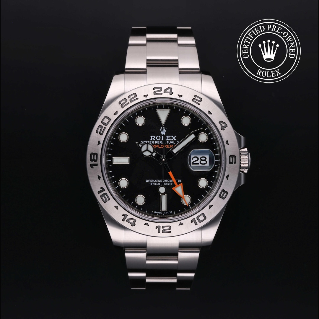 Rolex Certified Pre-Owned Explorer II Rolex Certified Pre-Owned Explorer II