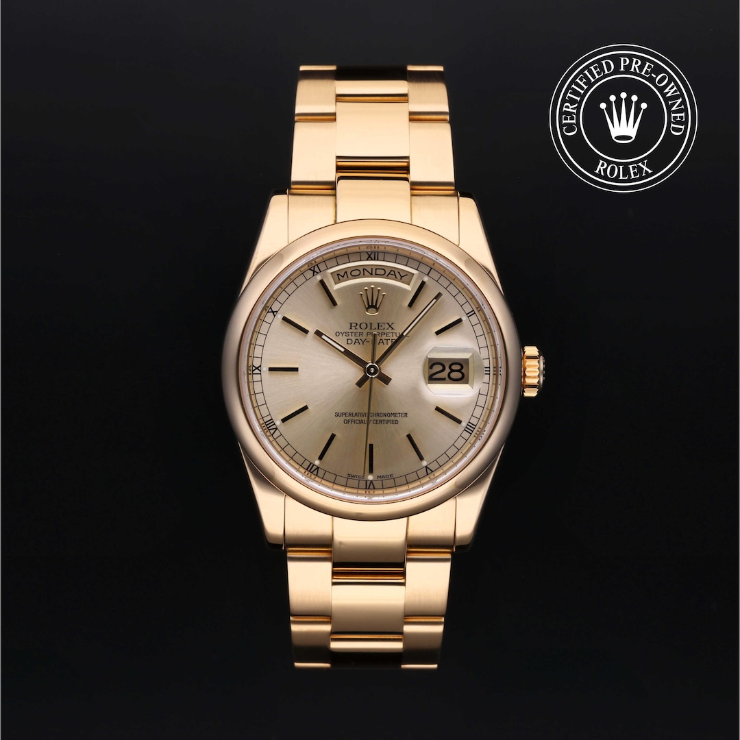 Rolex Certified Pre-Owned Day-Date 36 Rolex Certified Pre-Owned Day-Date 36