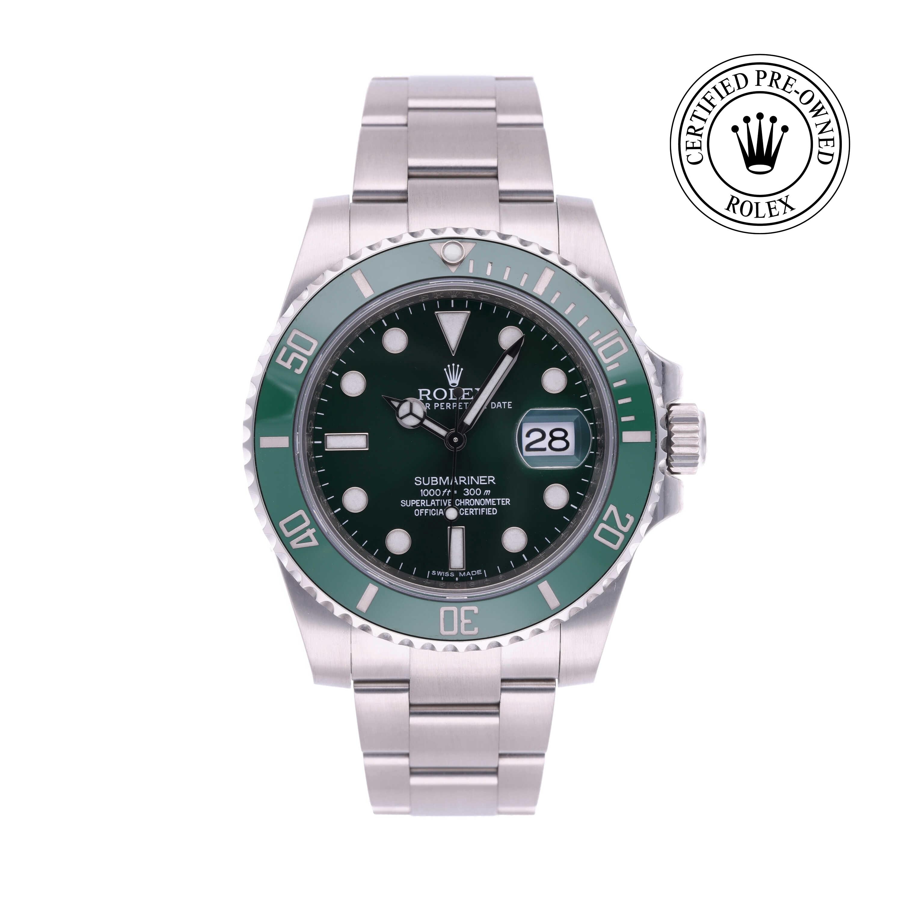 Rolex Submariner Date Official Certified Pre-Owned