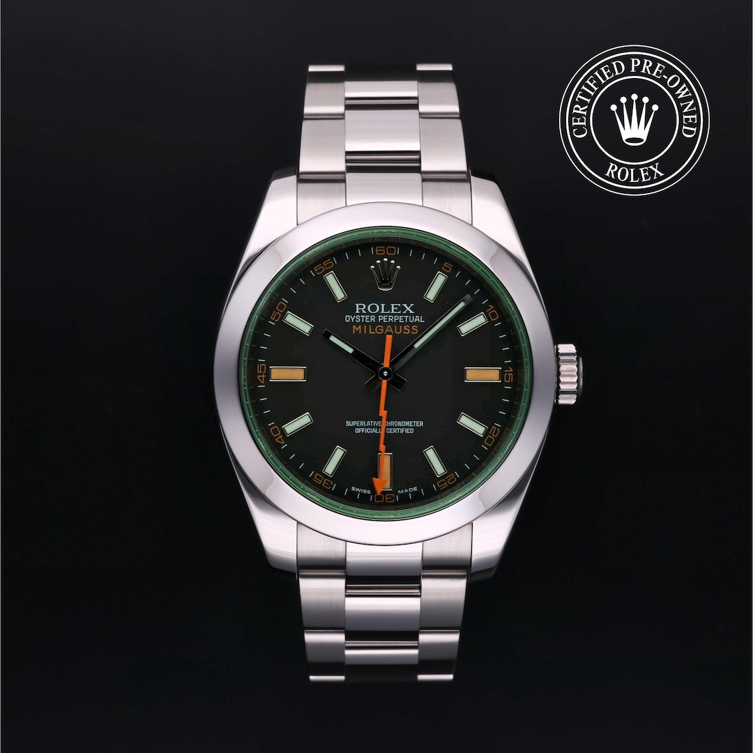 Rolex Certified Pre-Owned Milgauss Rolex Certified Pre-Owned Milgauss