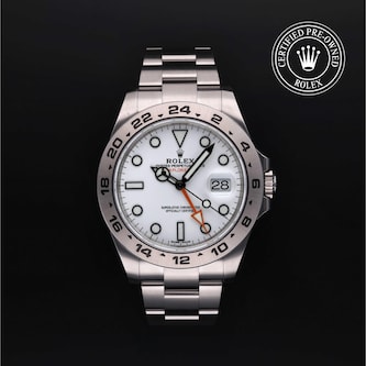 Rolex Certified Pre-Owned Explorer II