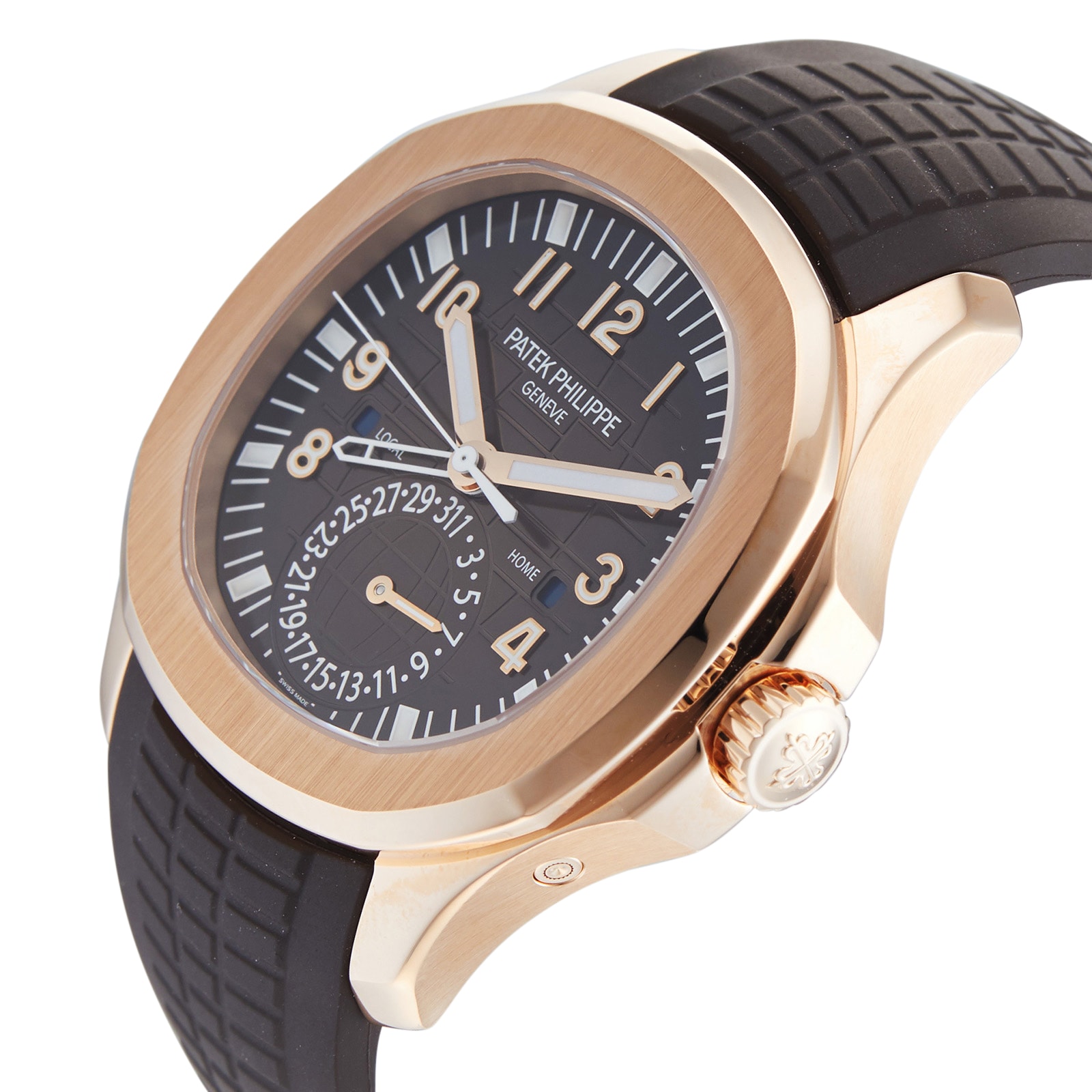 Pre Owned Patek Philippe Pre Owned Patek Philippe Aquanaut Mens Watch 5164R 001 Mappin and Webb