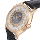 Pre-Owned Patek Philippe World Time Moon 7175 Rose Gold / 175 Anniversary 7175R-001