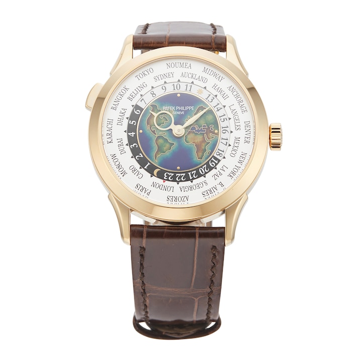 Pre-Owned Patek Philippe World Time  5231J-001