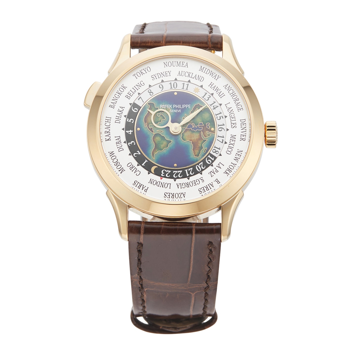 Pre-Owned Patek Philippe World Time  5231J-001