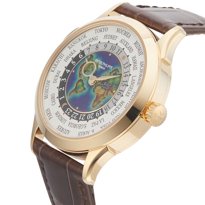 Pre-Owned Patek Philippe World Time  5231J-001