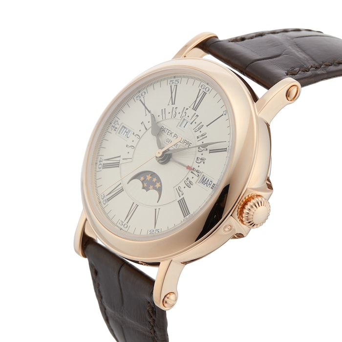 Pre-Owned Patek Philippe Perpetual Calendar 38MM Rose Gold 5159R-001