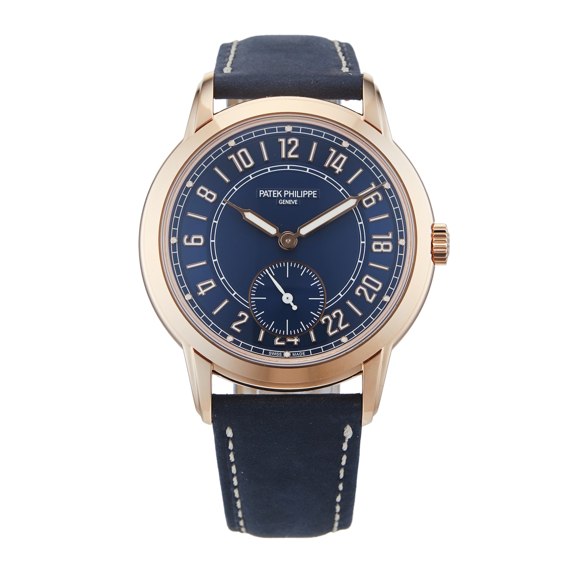 Pre-Owned Patek Philippe Complications Travel Time 42mm Rose Gold