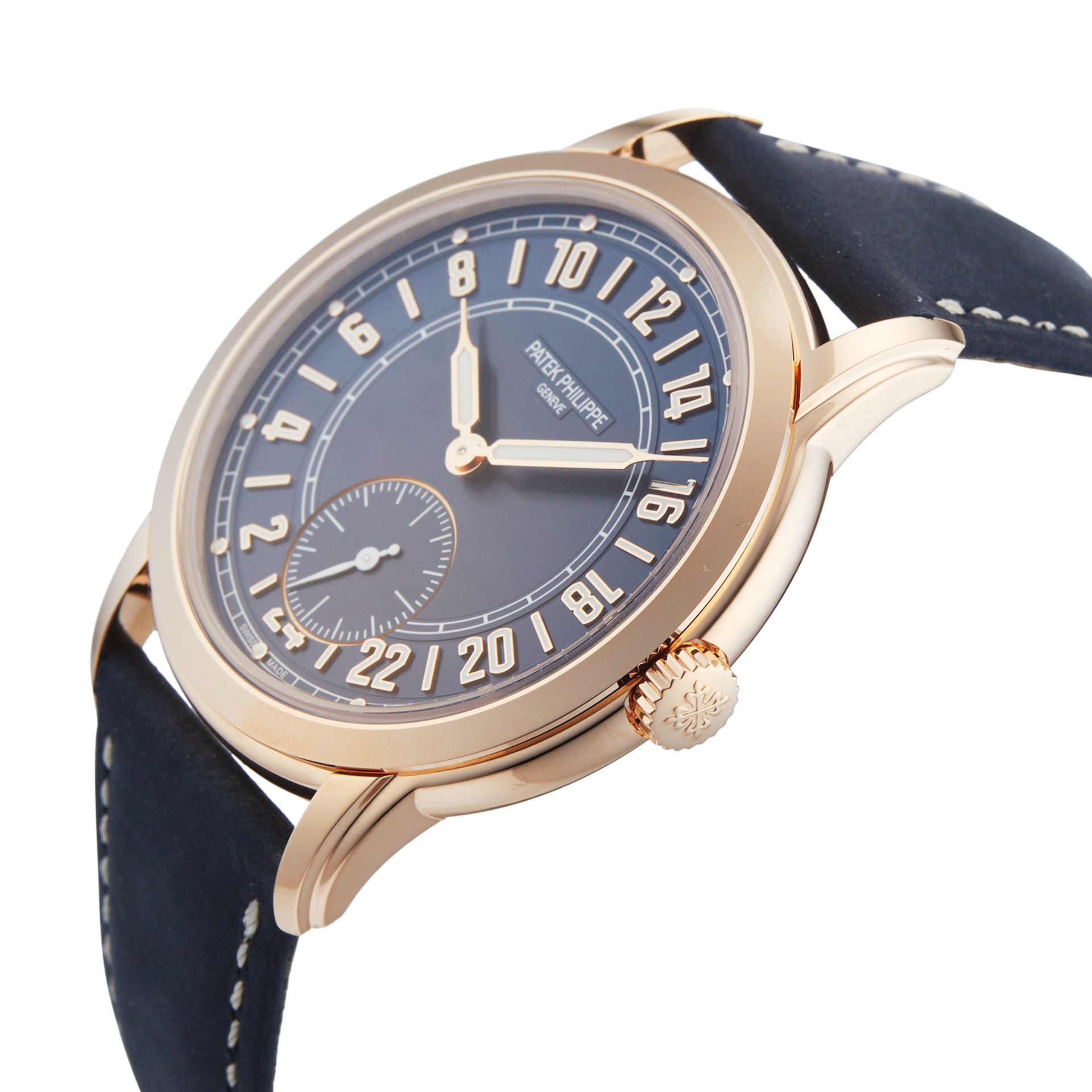 Pre-Owned Patek Philippe Complications Travel Time 42mm Rose Gold
