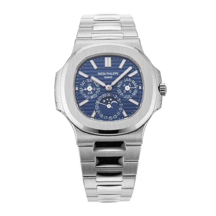 Pre-Owned Patek Philippe Nautilus Perpetual Calendar 40mm White Gold