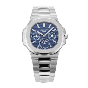 Pre-Owned Patek Philippe Nautilus Perpetual Calendar 40mm White Gold