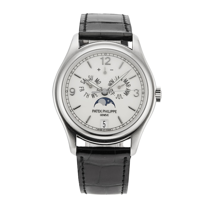 Pre-Owned Patek Philippe Annual Calendar 39mm White Gold