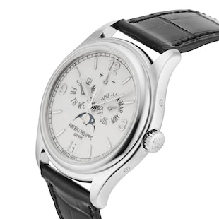 Pre-Owned Patek Philippe Annual Calendar 39mm White Gold
