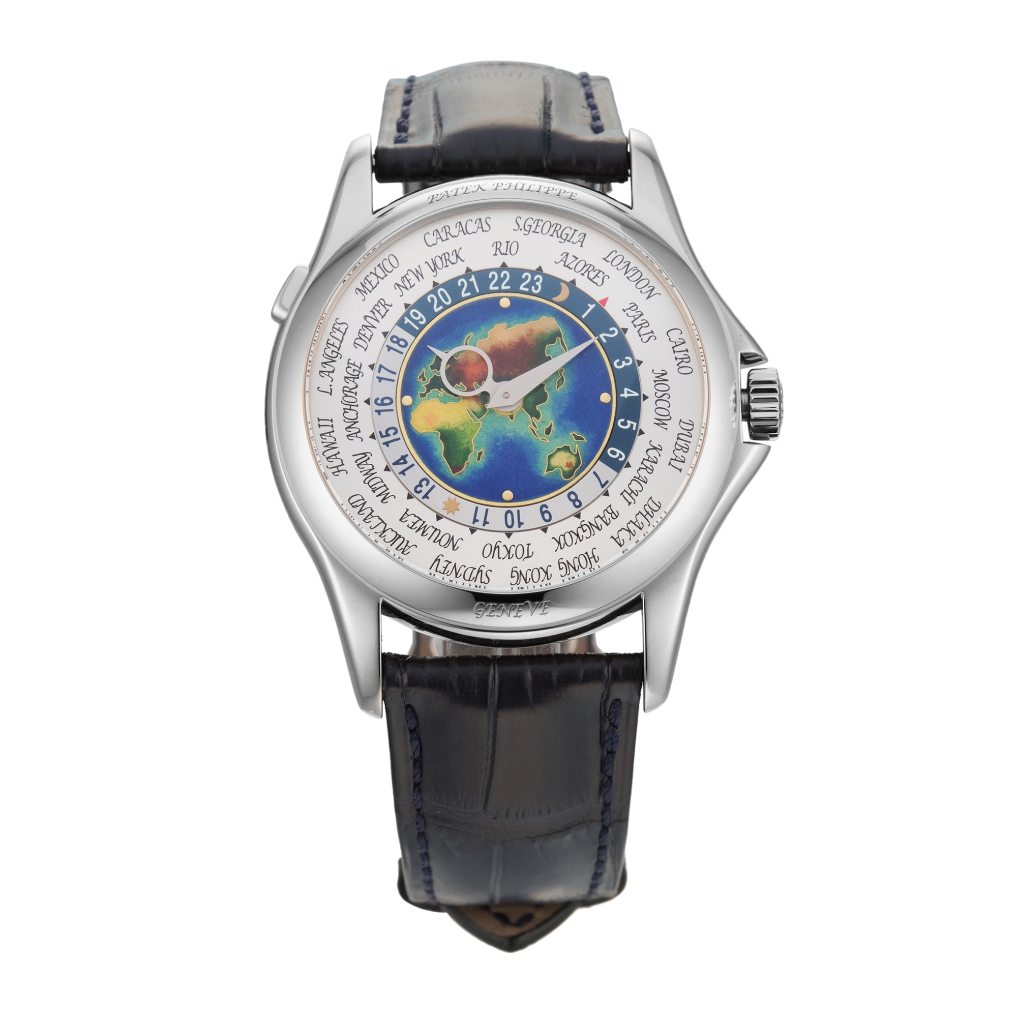 World Time 39.5mm White Gold 5131G-001