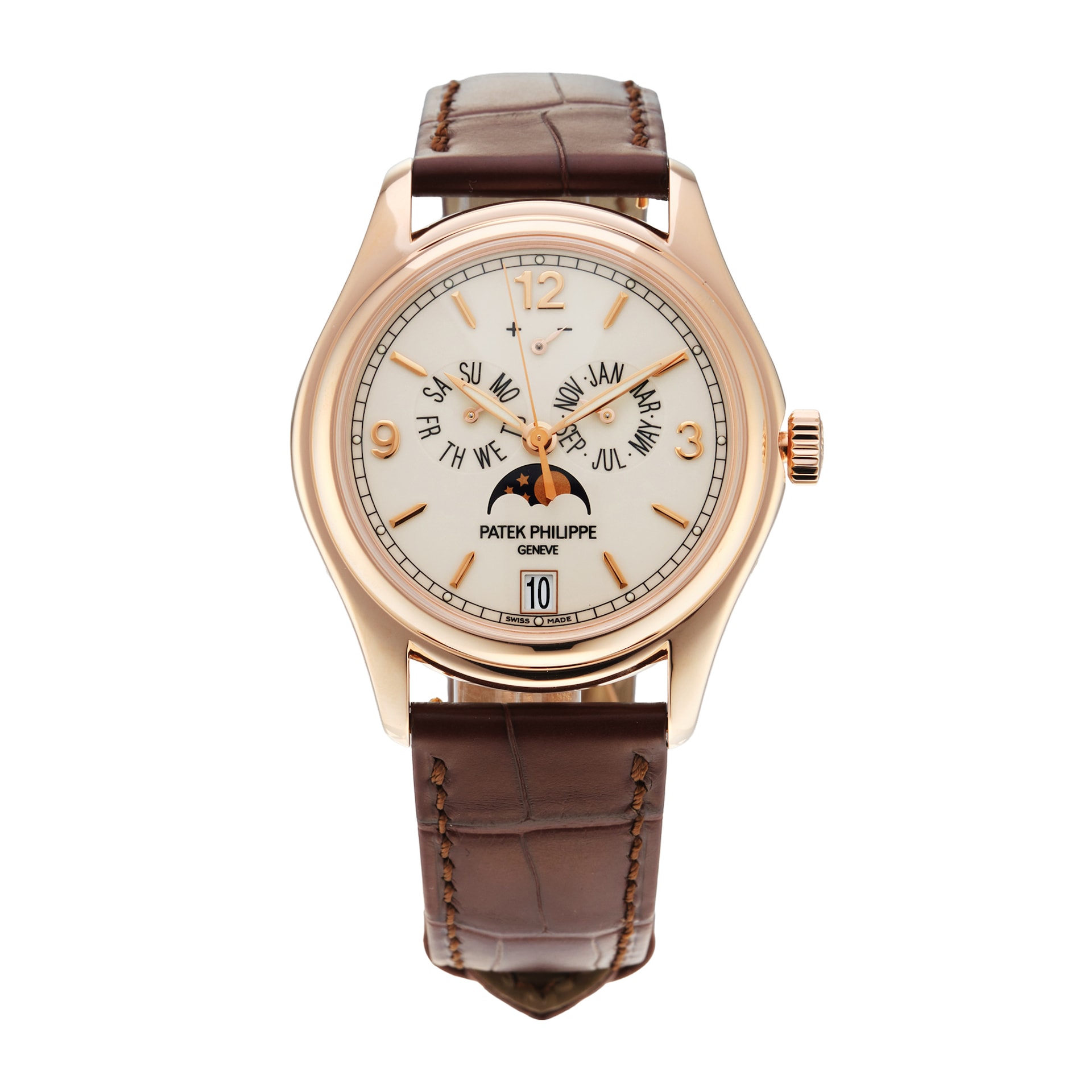 Pre-Owned Patek Philippe Annual Calender 39mm Rose Gold
