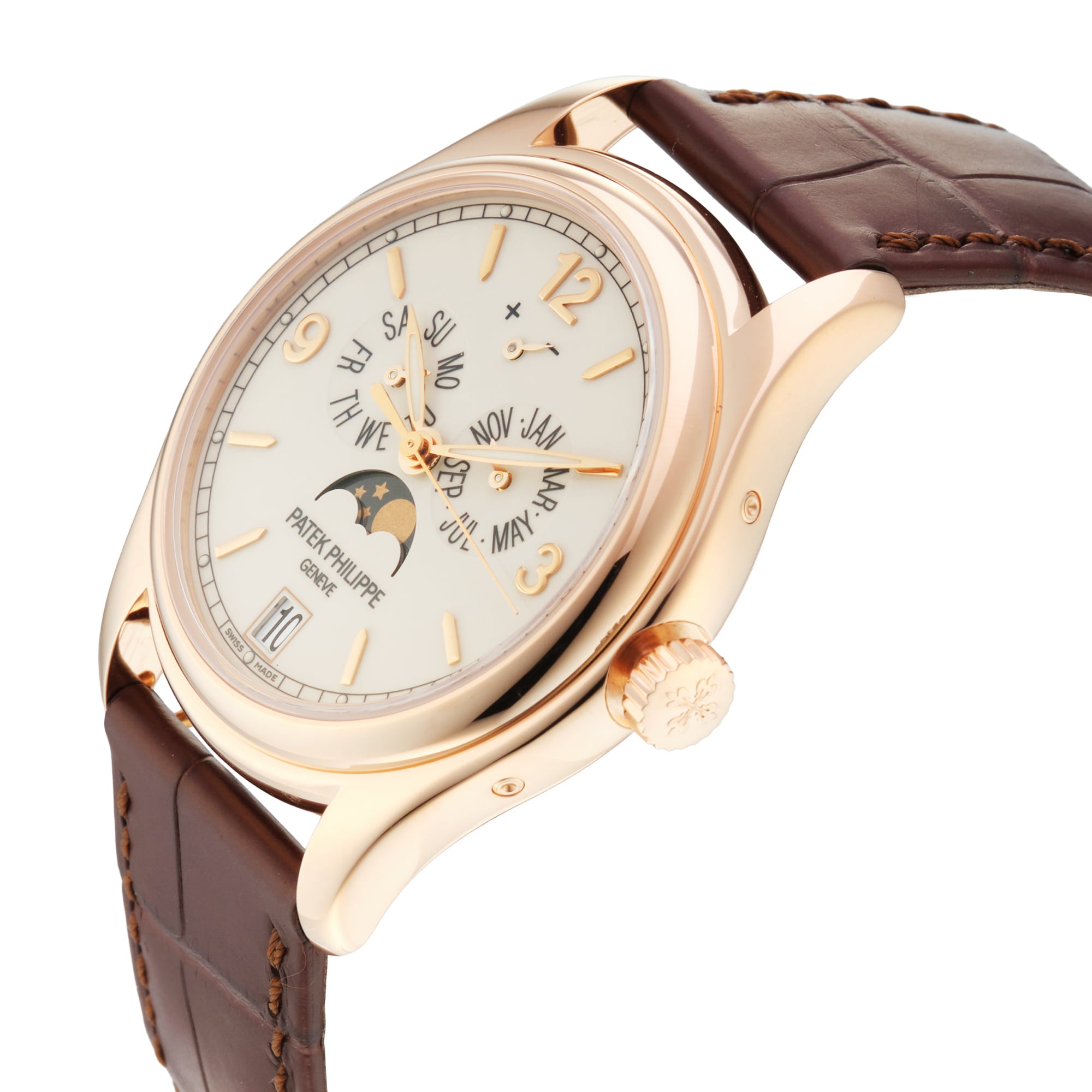Pre-Owned Patek Philippe Annual Calender 39mm Rose Gold Pre-Owned Patek Philippe Annual Calender 39mm Rose Gold