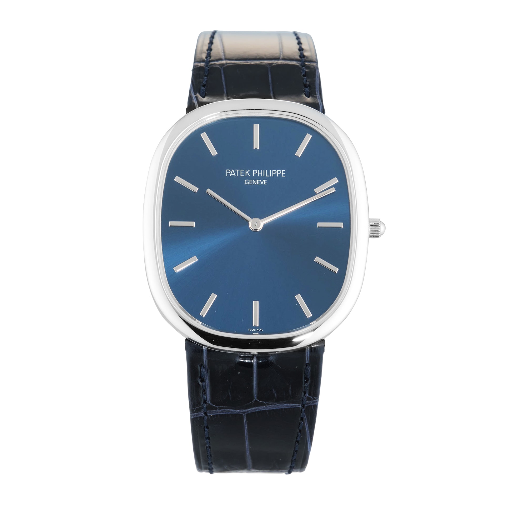 Pre-Owned Patek Philippe Golden Ellipse 39.5mm Platinum