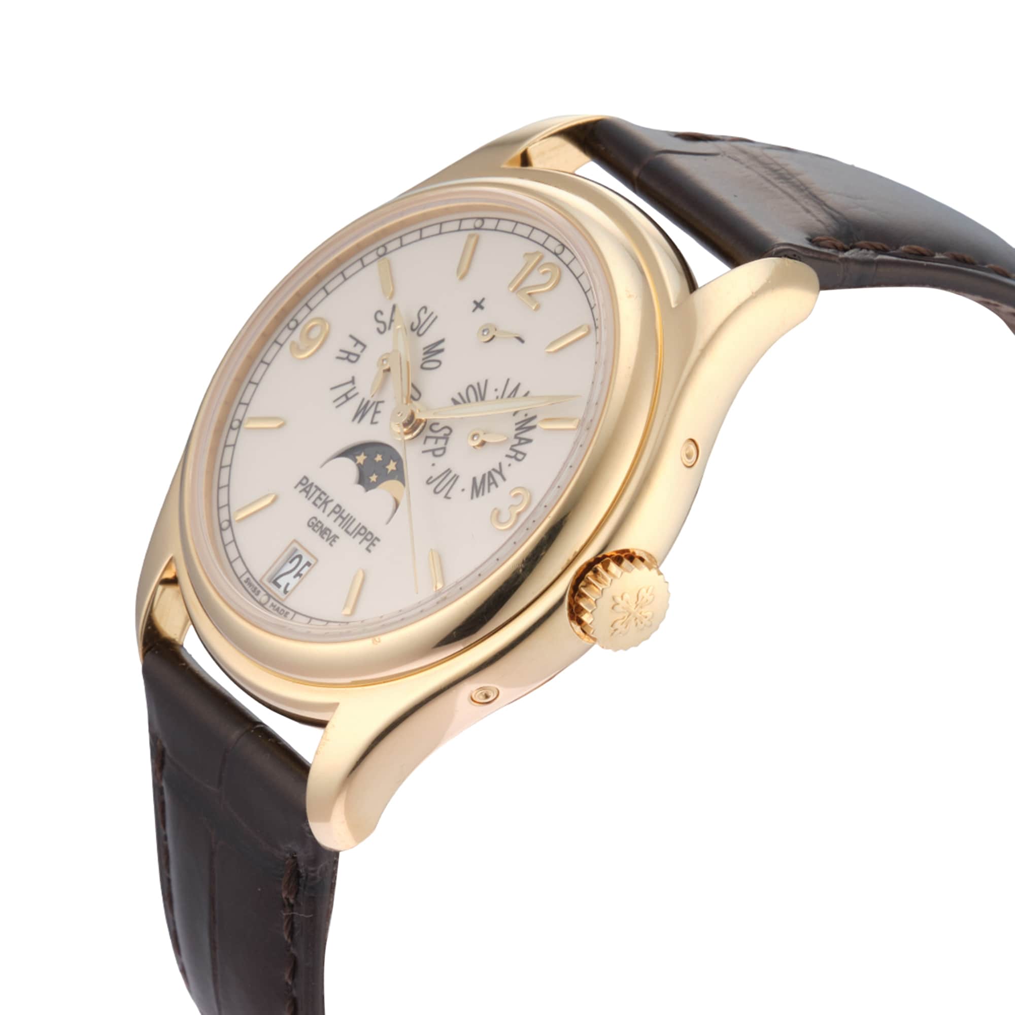 Pre-Owned Patek Philippe Complications Annual Calendar 39mm Yellow Gold